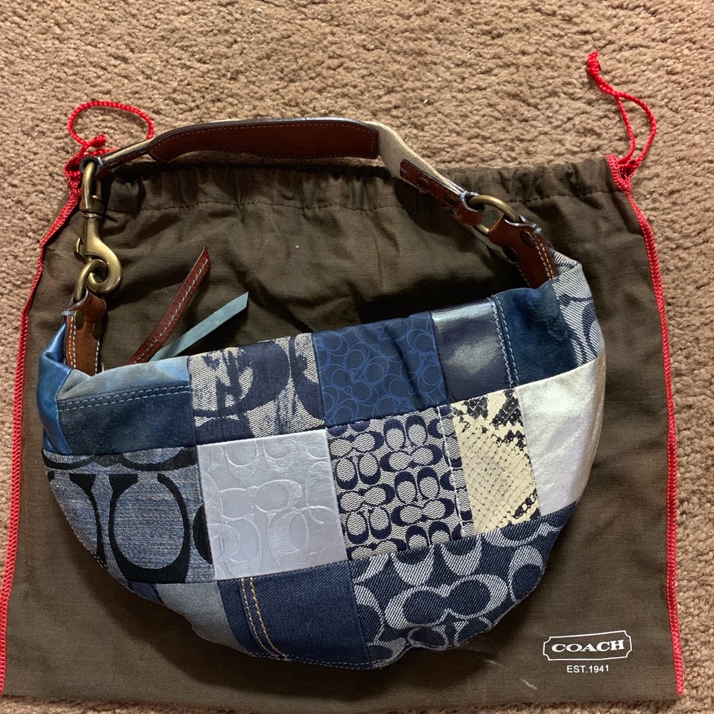 Coach patchwork purse - image 2